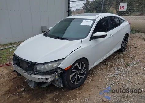 2016 Honda Civic Ex z USA, uszkodzony, nr VIN 2HGFC2F73GH531931